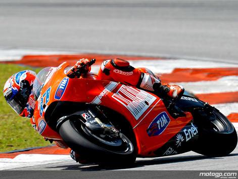stoner sepang test 2010